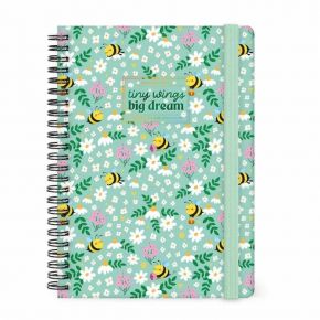 16-Month Weekly Diary for 2026/2027 - Bee - Spiral-Bound - Large
