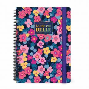 16-Month Weekly Diary for 2026/2027 - Flowers - Spiral-Bound - Large