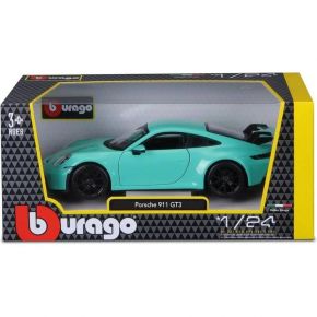 Bburago 1/24 Porsche 911 GT3 Mint Green 18/21104 GREEN