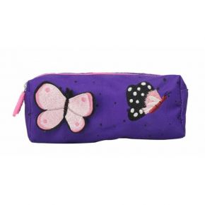 Butterflies - Double deck pencil pouch
