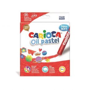 Carioca Λαδοπαστέλ 24χρωμ. super soft 43278