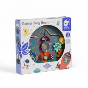 Classic World : Λαβύρινθος Rocket Busy Board από Ξύλο (20170)