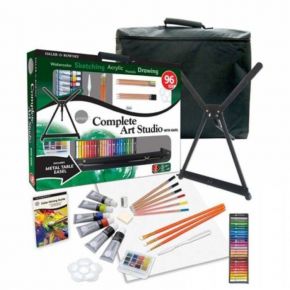 Daler Rowney Complete Art Σετ Ζωγραφικής σε Βαλιτσάκι 96τμχ (196500601)