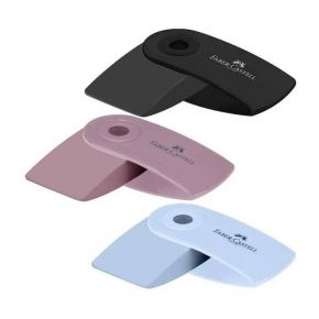Faber-Castell Γόμα Sleeve Mini 182477 Sky Blue/Rose Shadow/Black