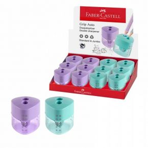 Faber-Castell Ξύστρα 183103 Auto Pastel Διπλή double