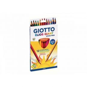 Giotto Ξυλομπογιές Elios Giant 12 χρώματα 221500