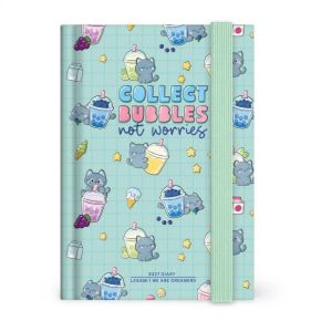 Ημερήσια Ατζέντα 2027 Μικρή 9.5x13.5εκ. Kitty Bubble Tea