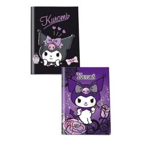 Kuromi Τετράδιο 17Χ25εκ. 40φ καρφίτσα 25200