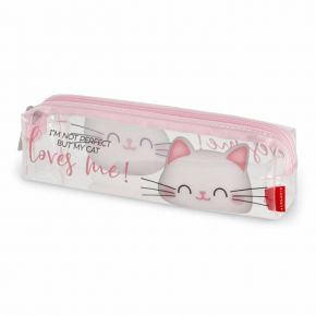 Legami Κασετίνα Διάφανη Βαρελάκι - Kitty