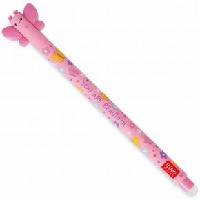 Legami Milano Erasable Pen Butterfly με Ρόζ Μελάνι
