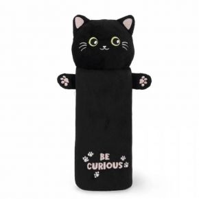 Legami Milano Κασετίνα Λούτρινη Plush - Black Kitty