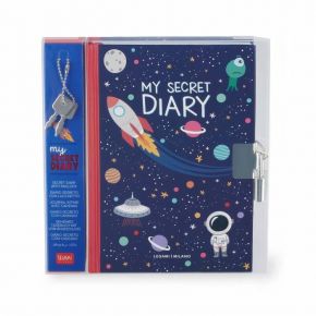 Legami Milano My Secret Diary Space Σημειωματάριο με Λουκέτο