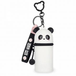 Legami Mini Kawaii Panda Κασετίνα Σιλικόνης με Μπρελόκ