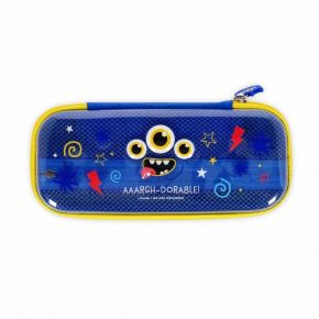 Legami Monster Rigid Transparent Pencil Case - WonderWow Κασετίνα