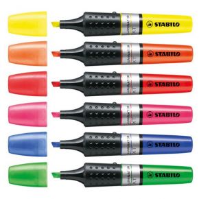 ΜΑΡΚΑΔΟΡΟΙ STABILO LUMINATOR 71/24 ΚΙΤΡΙΝΟΙ