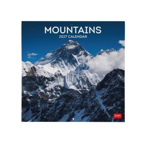 Mountains 2027 Wall Calendar - 30 x 29 cm