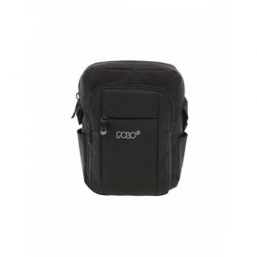 Polo Ανδρική Τσάντα Ώμου / Χιαστί σε Μαύρο χρώμα Charger (907148-2000)