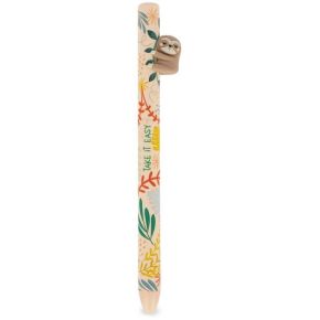Retractable Ballpoint Sloth "Take it Easy"- Free Hugs
