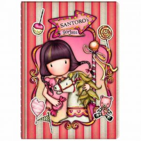Santoro Carousel Σημειωματάριο με Αυτοκόλλητα (947GJ01)