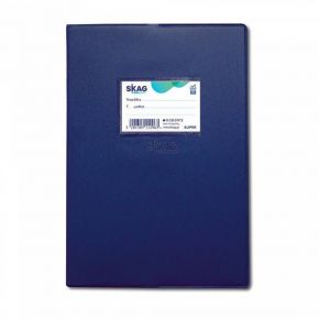 Skag Τετράδιο Super PP Εξήγηση 100Φ 17Χ25 Ριγέ Μπλέ 112963