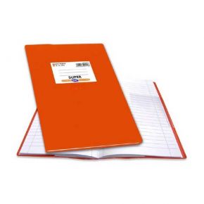 Skag Τετράδιο Super PP Εξήγηση 50Φ 17Χ25 Ριγέ Πορτοκαλί 221153