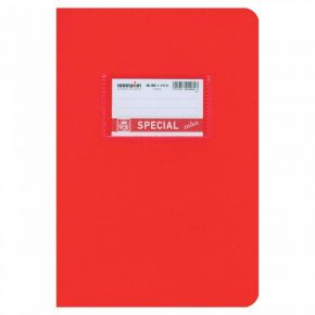 Special Color Τετράδιο Κόκκινο Ριγέ 17×25 50φ. 4062