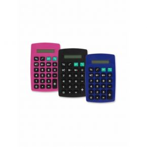 Stylex Αριθμομηχανή τσέπης 8 ψηφίων (7 Χ 11,5CM) + μπαταριές 38190